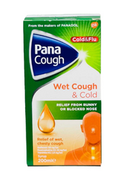 Pana cough Wet Cough & Cold Syrup